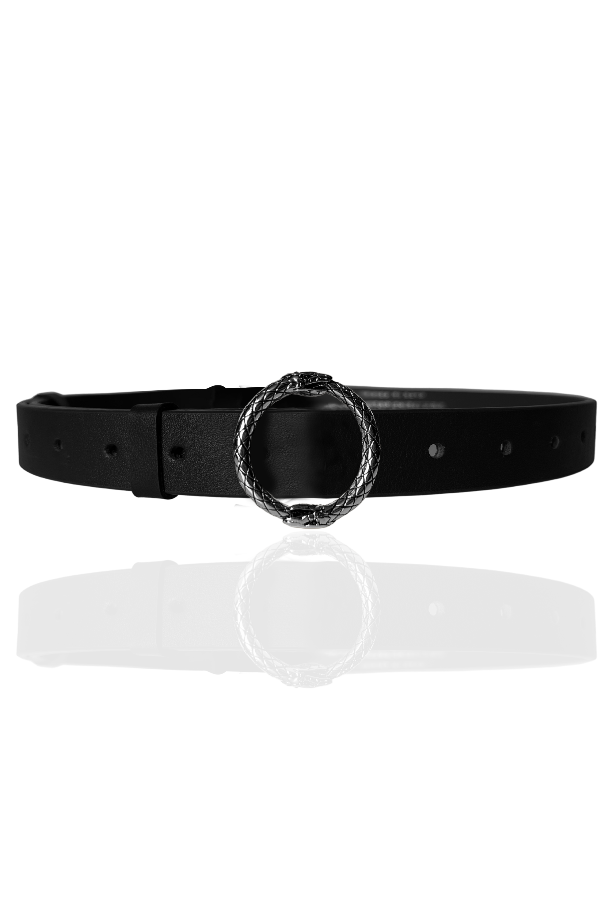 The Black leather Strap