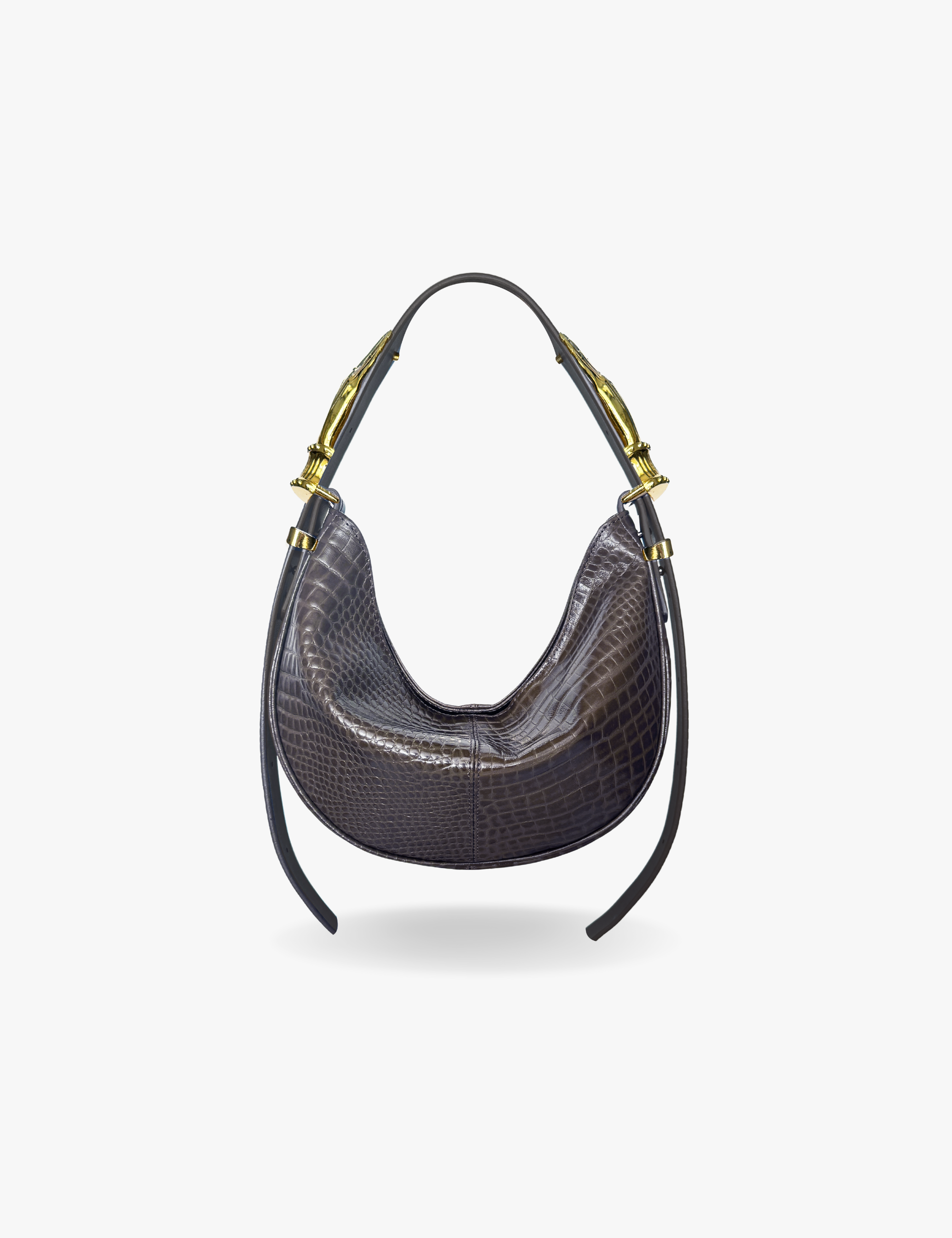 The Mini Hobo Gilded Lure Bag Taupe