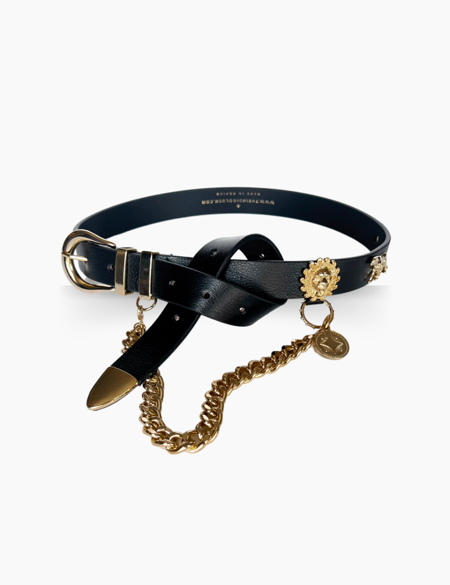 Panthera black Chain Belt