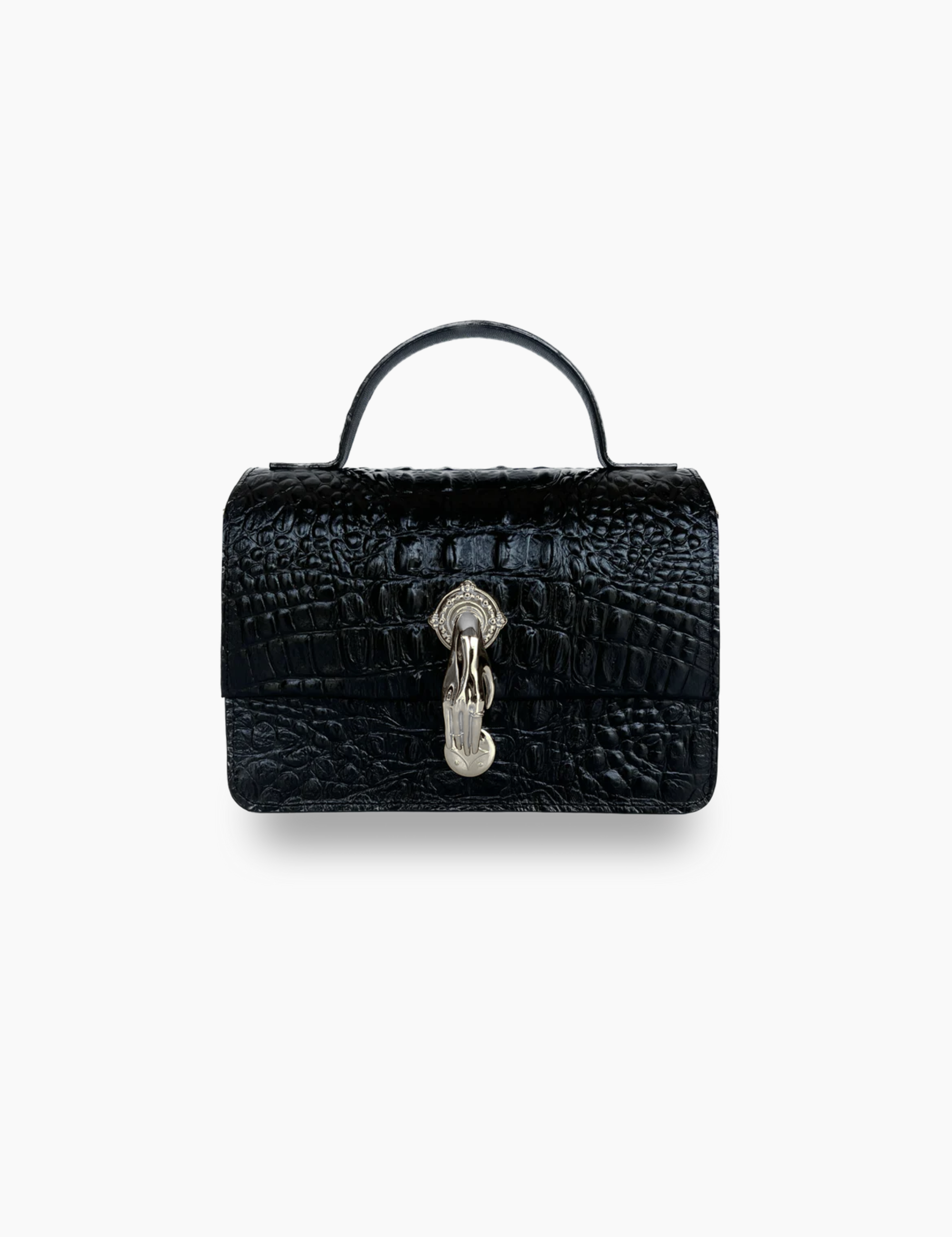 Classic Mini Bag Gilded Lure Black Coco Silver