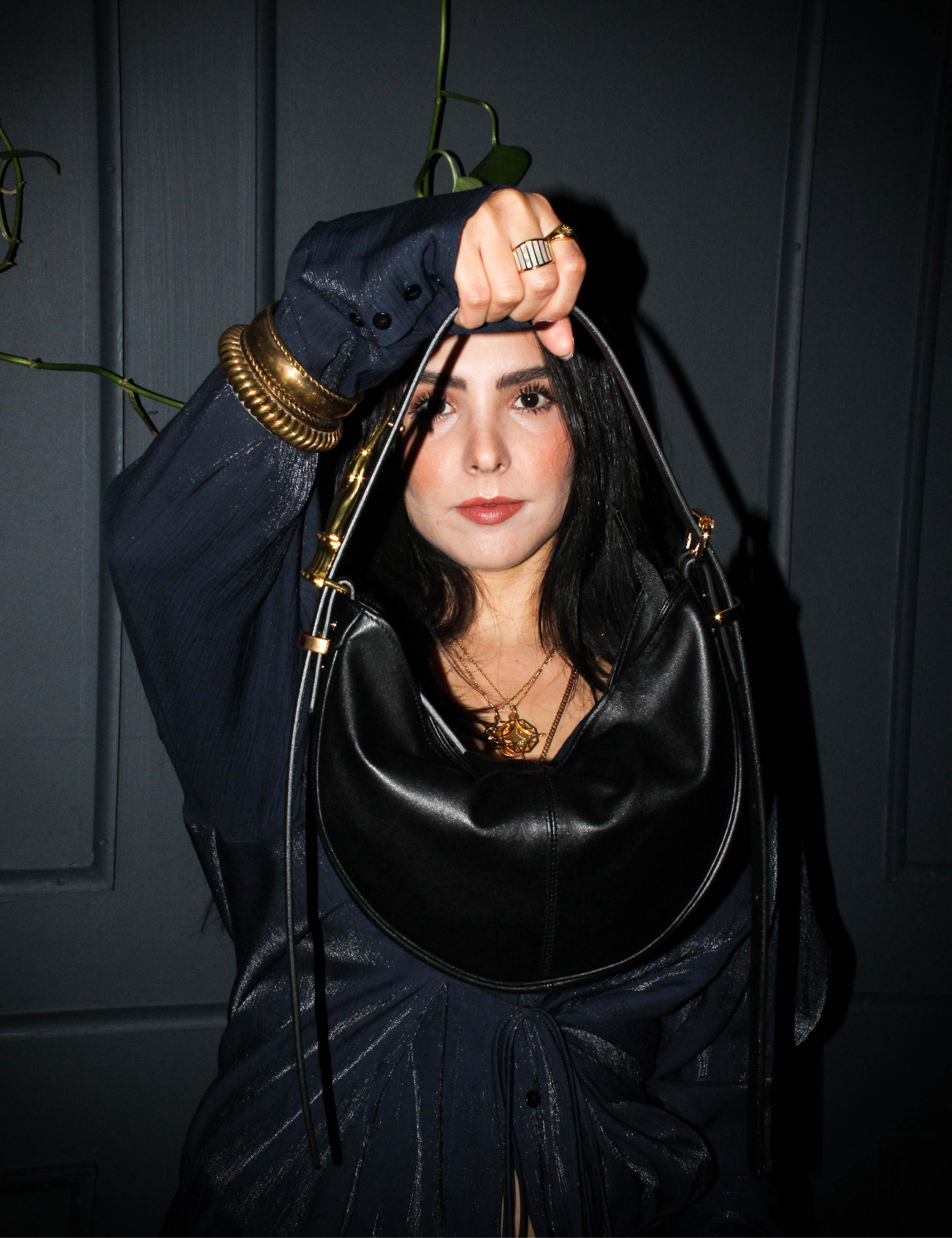 The Mini Hobo Bag Gilded Lure Smooth