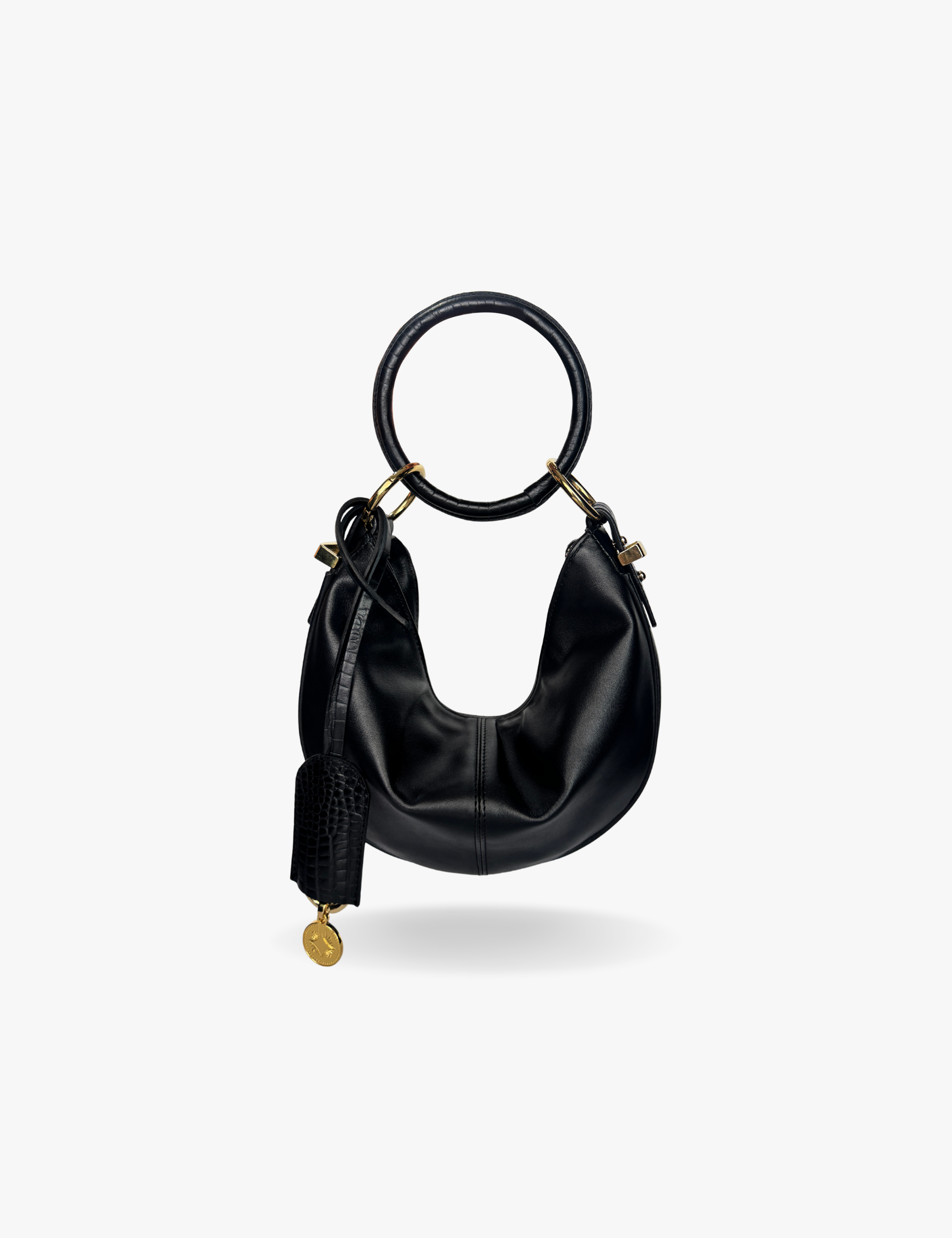 The Mini Ivy Black Smooth