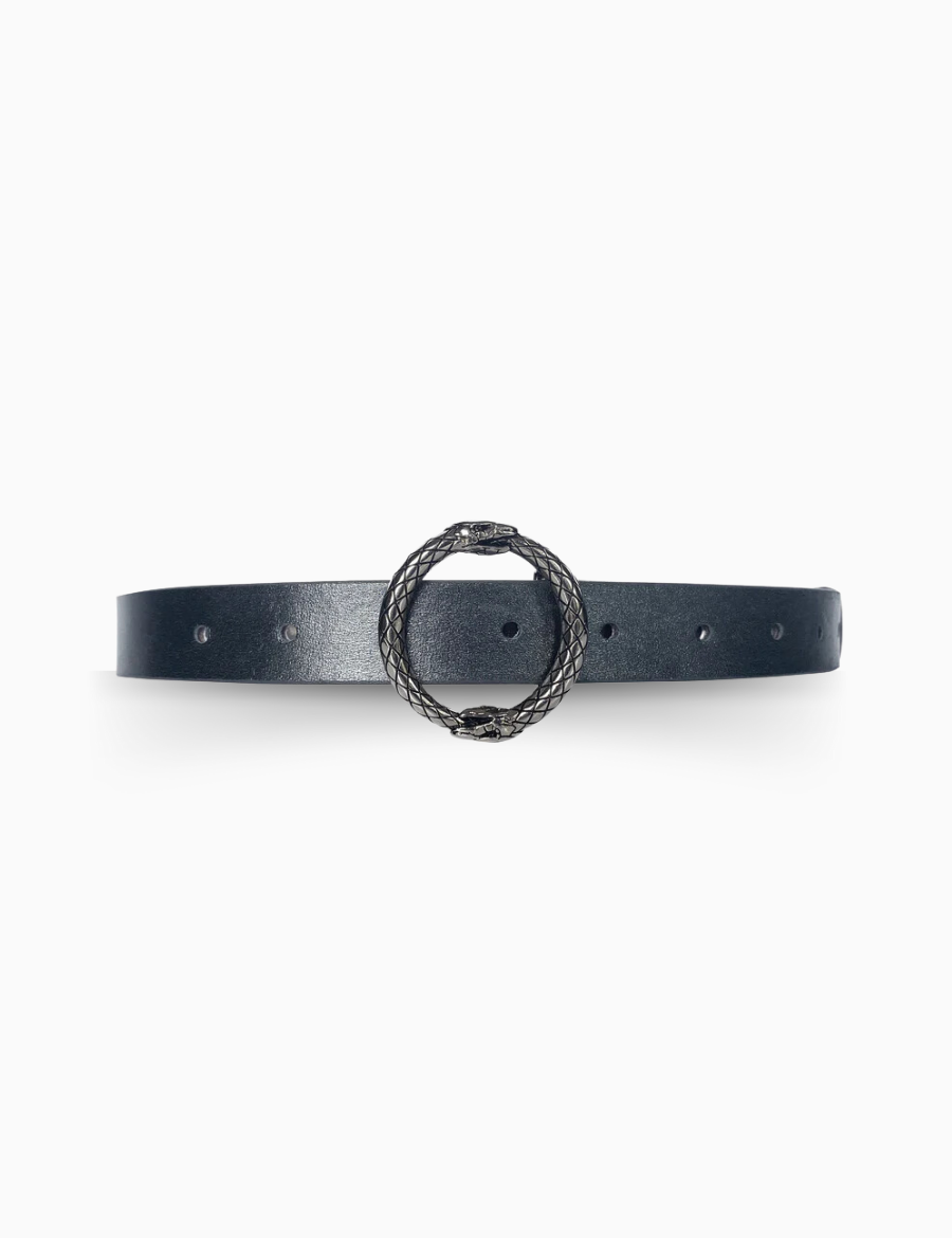 The Gray Oxford leather Strap