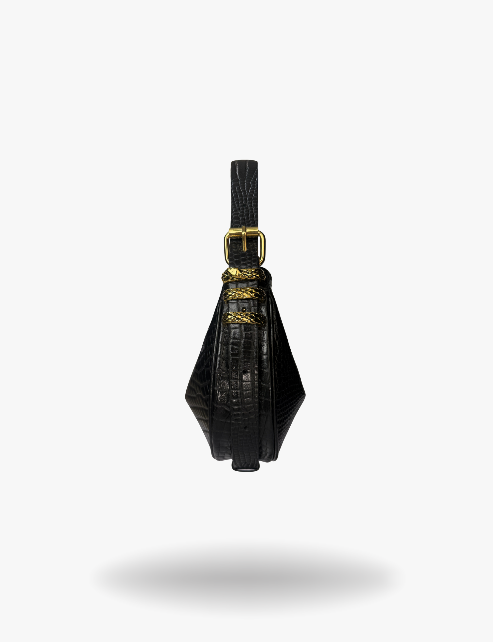 The Mini Hobo Oracle Hiss Bag Black
