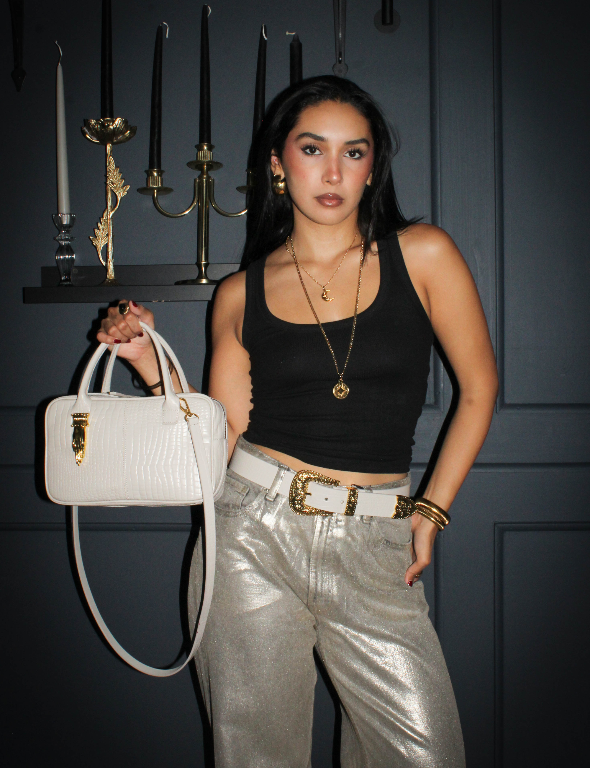 The Dua Crossbody Bag Ivory