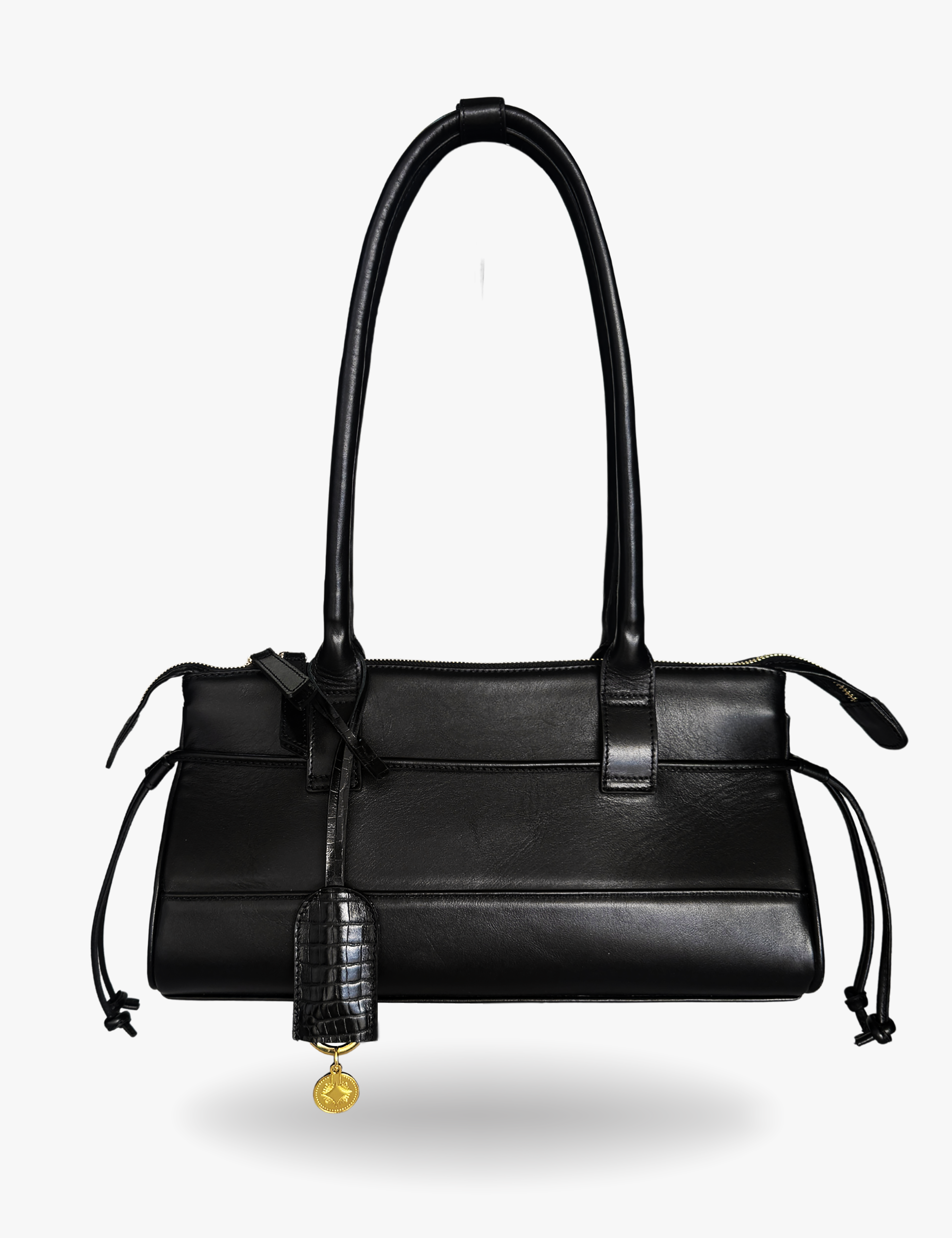 The East West Bag Black Smooth