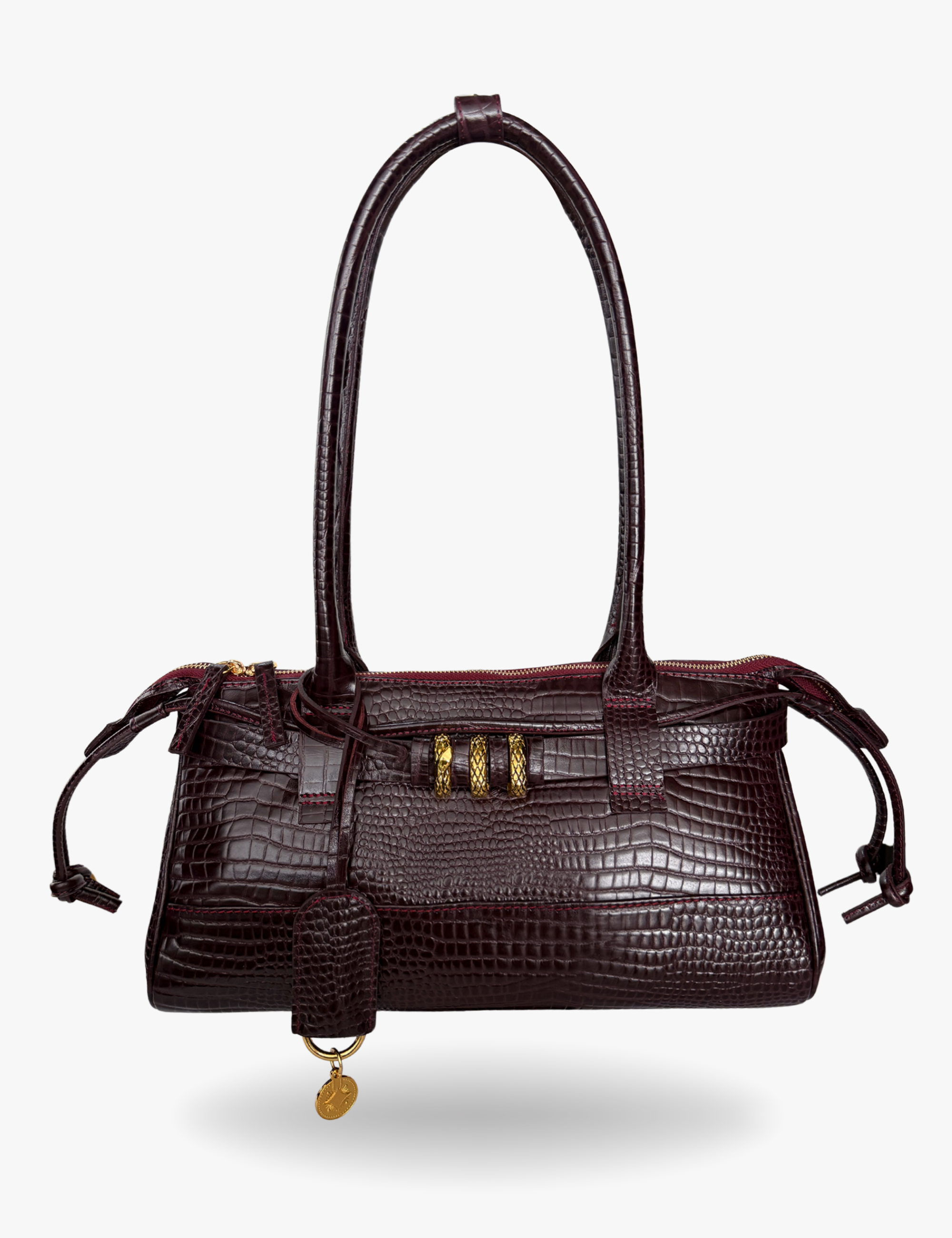 The East West Oracle Hiss Bag Black Cherry