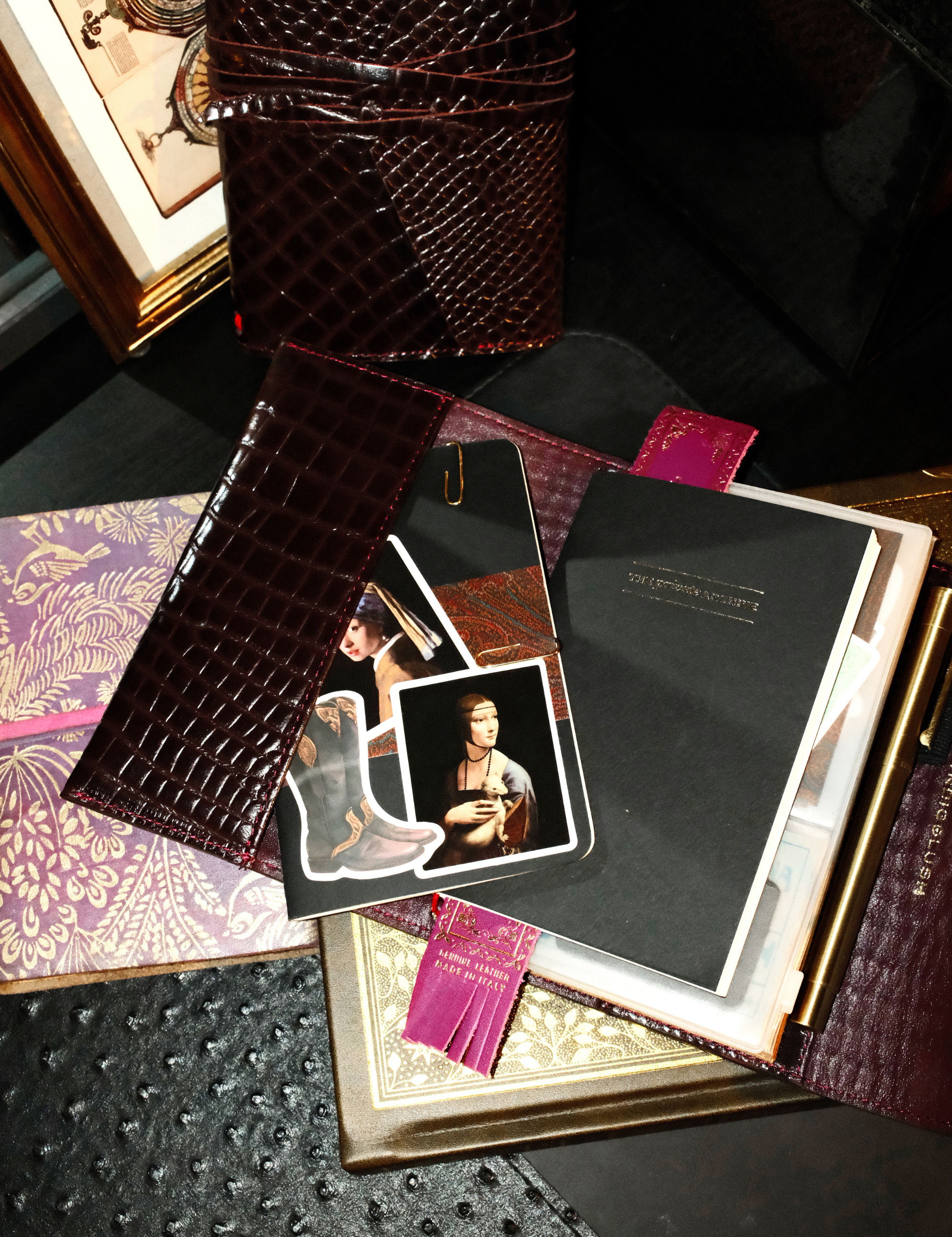 The Pocket Private Archive Journal Black Cherry