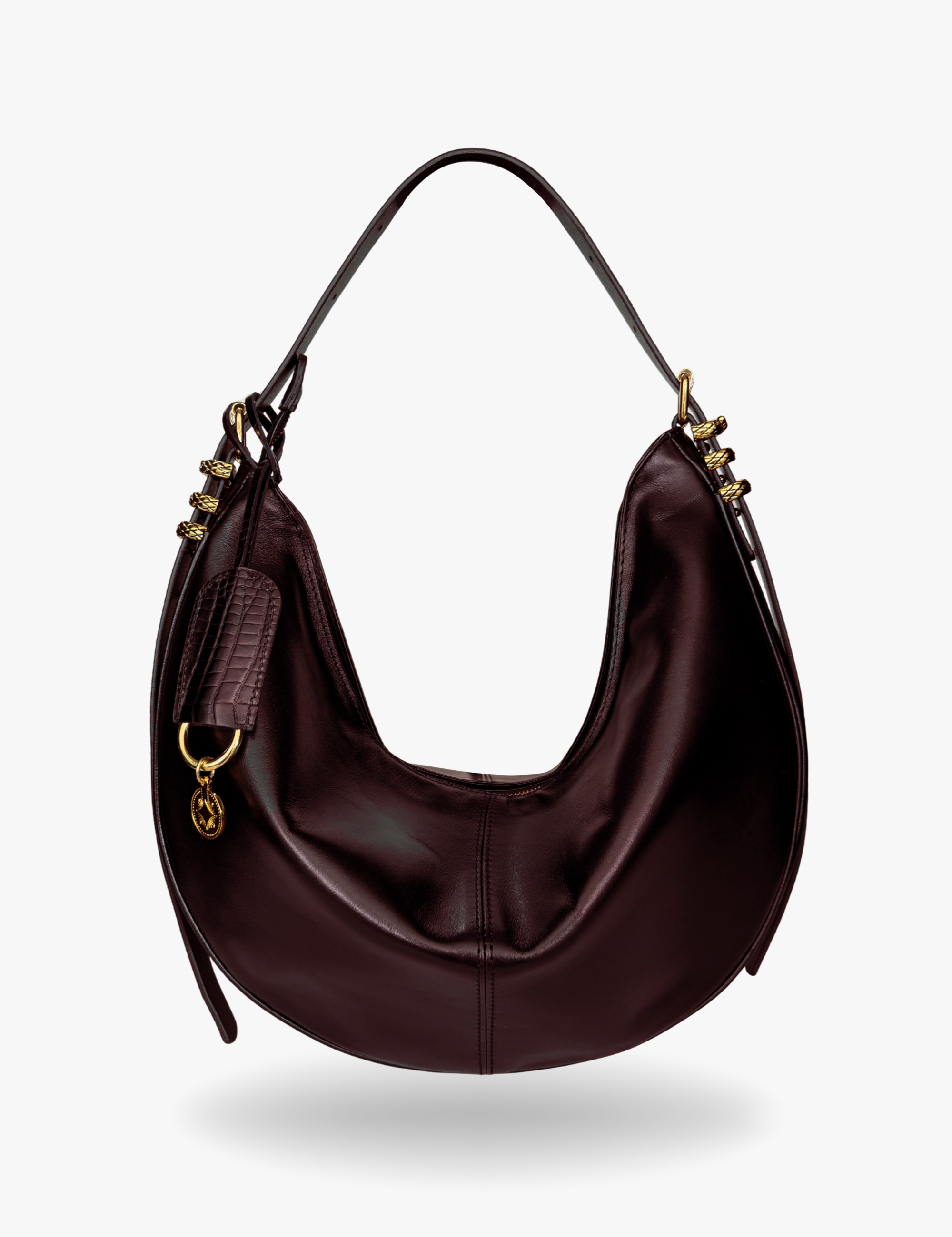 Maxi Hobo Oracle Hiss Black Cherry Smooth