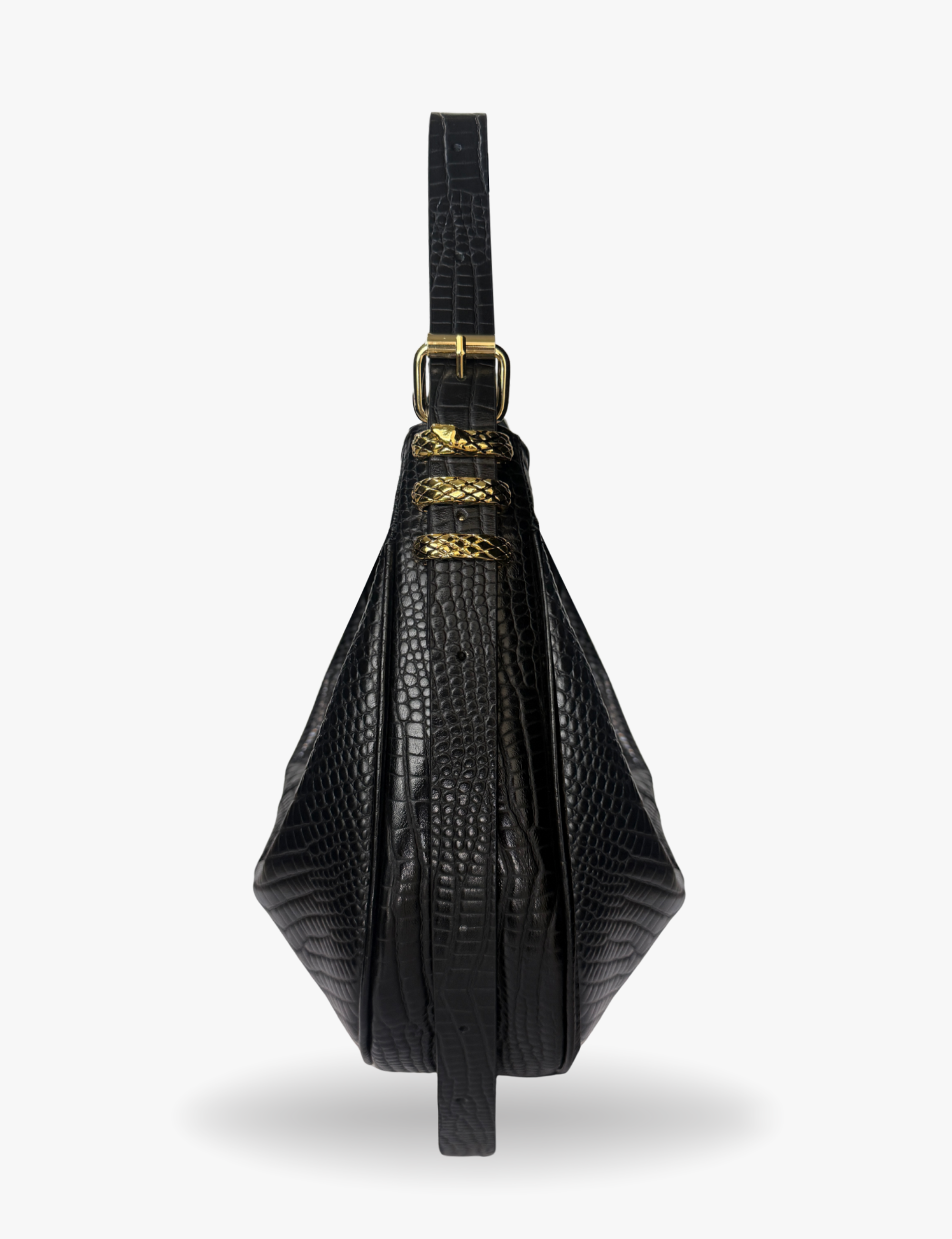 The Maxi Hobo Oracle Hiss Bag Black