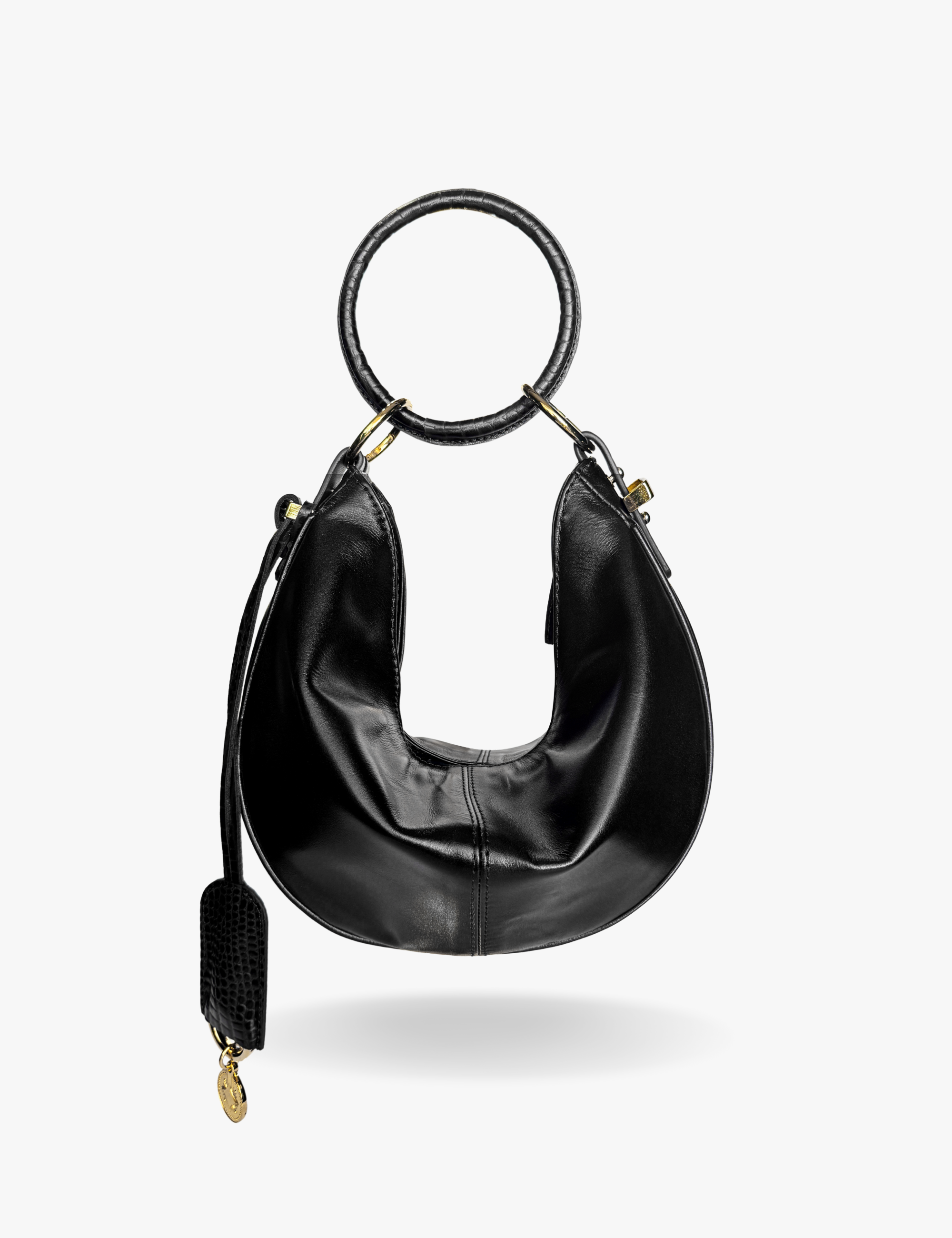 The Midi Ivy Black Smooth