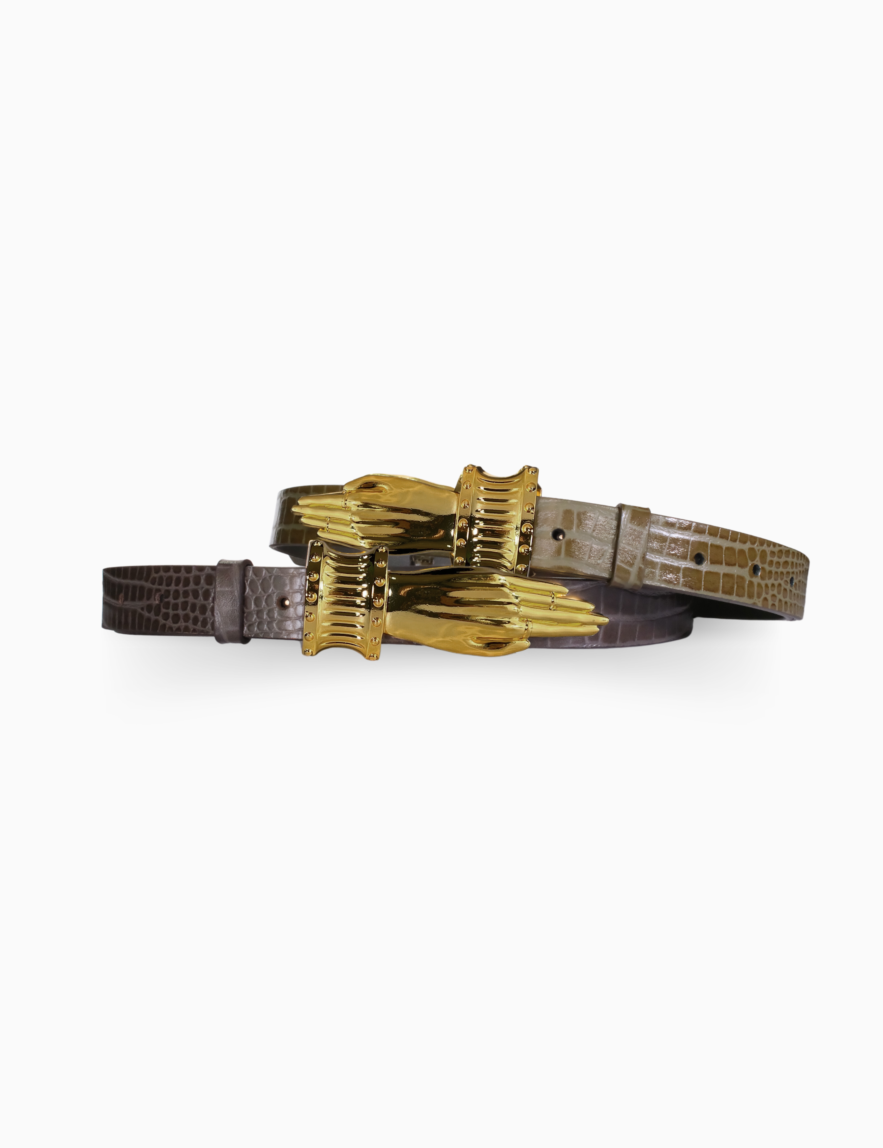 The Gilded Lure Belt Dark Moss