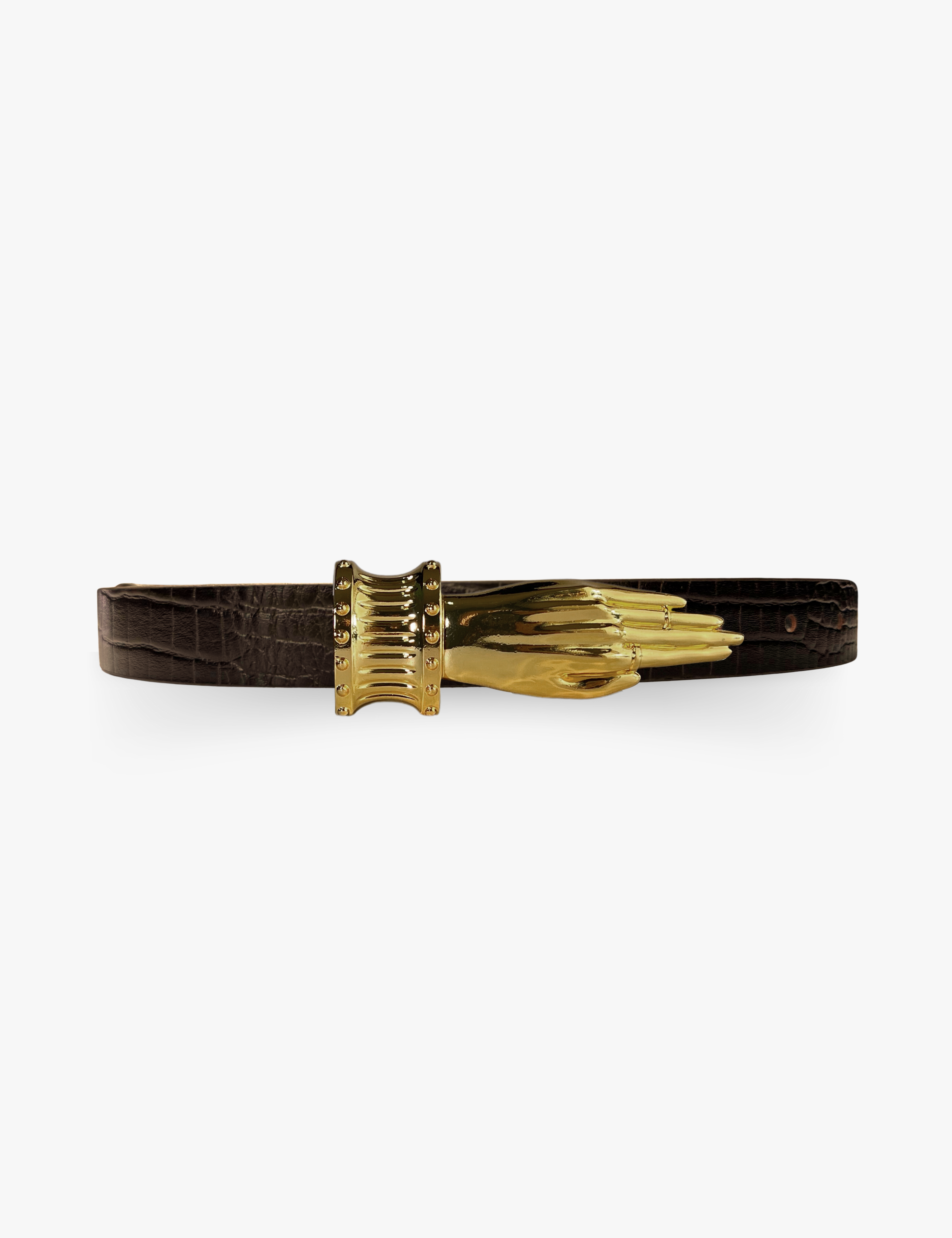 The Gilded Lure Belt Ebony