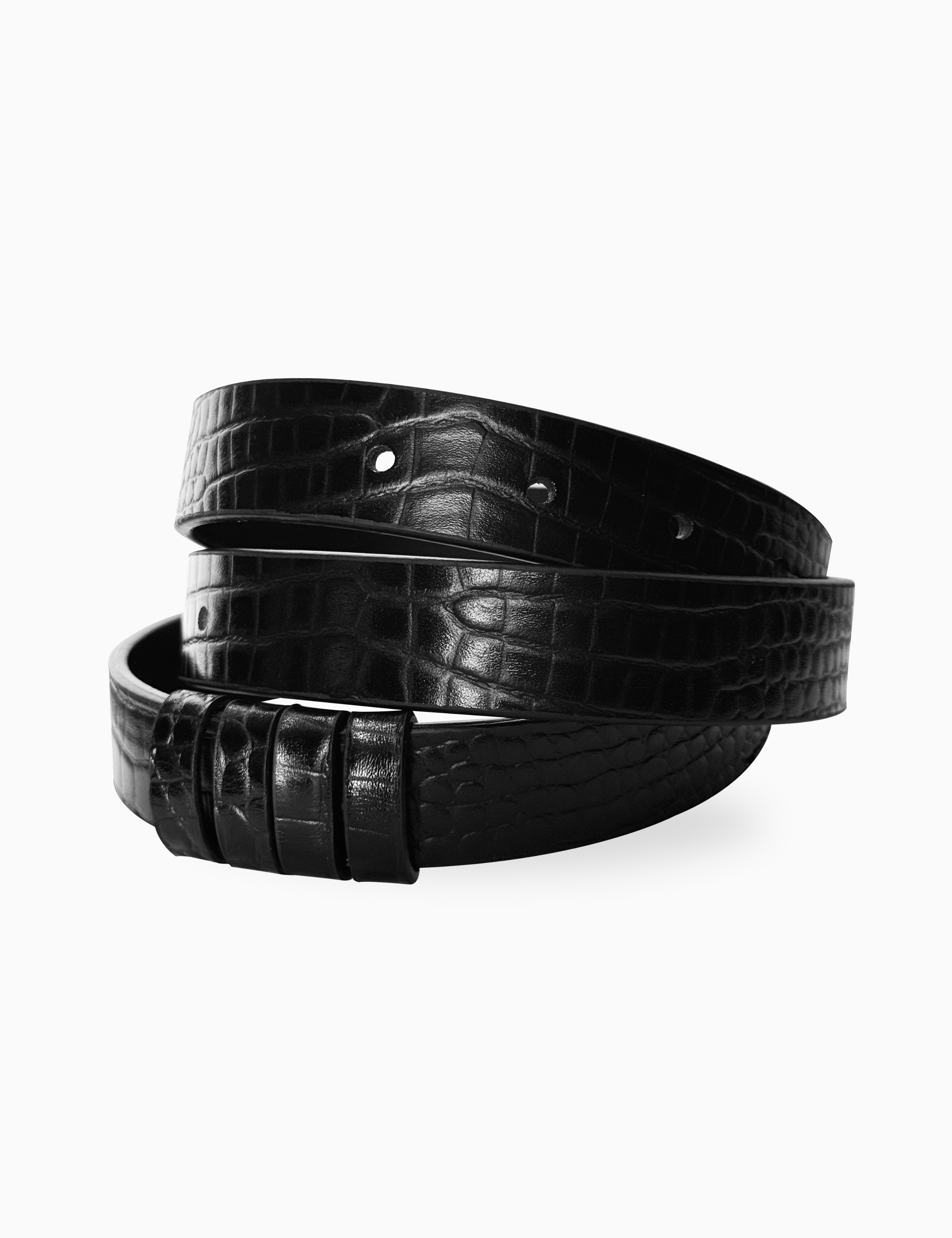 The Black Lizard Belt Strap