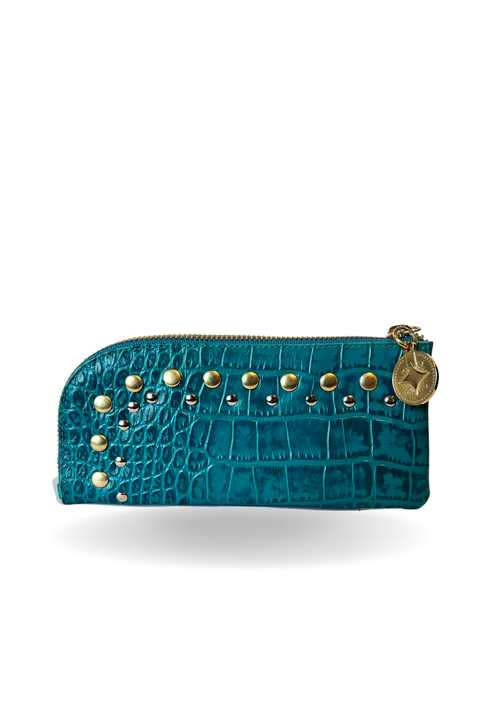 mini turquoise Pouch